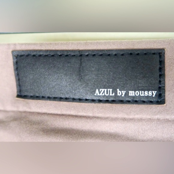 Moussy Azul Basic Jeans Skinny Soft Cotton Khaki Denim Stretch Skinny Women’s XS - Picture 12 of 13